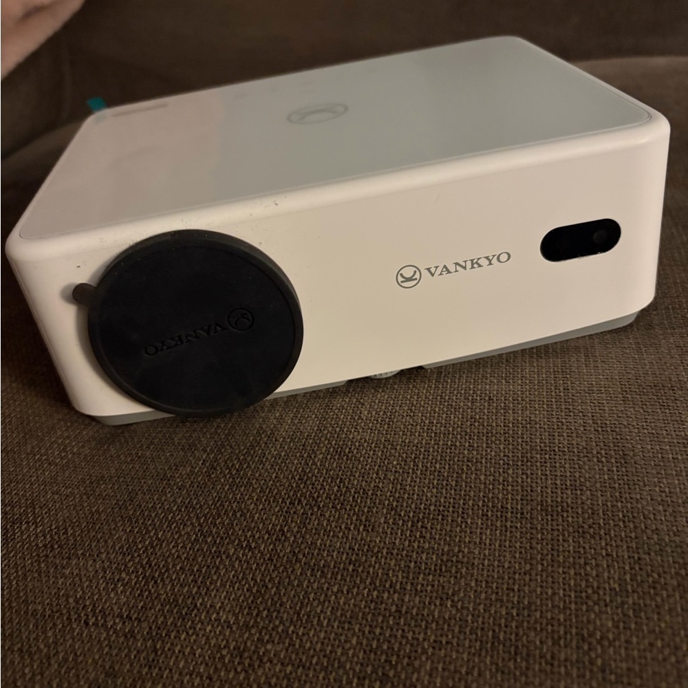White Portable Projector